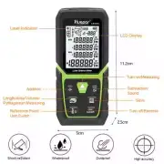Laser Rangefinder Laser Measure M/In/Ft With Liion Battery Electric Angle Sensor