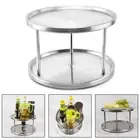 Rotation Spice Rack Holders 26.5x26.5x15cm For Kitchen Rotation Spice Rack