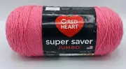 Red Heart Super Saver Jumbo Yarn Perfect Pink color ART. E302C