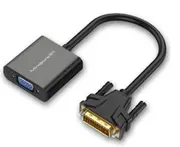 HD Converter HD Digital DVI-D To VGA Adapter Analog Male To VGA Female DVI Cable with Chip
