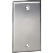 1PC Orbit OS13 Single Gang Stainless Cover Blank