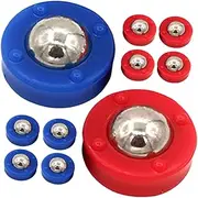 YARNOW 20pcs Shuffleboard Replacement Rolling Beads for Tabletop Games Hand-Eye Coordination for Boys and Girls Family Fun