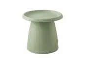 ArtissIn Coffee Table Mushroom Nordic Round Small Side Table 50CM Green