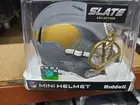 MINNESOTA VIKINGS SLATE Helmet Riddell Replica Mini Speed Style Slate Alternate