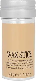 75g Hair Wax Stick Broken Hair Finishing Wax Anti‑Static Hairstyle Gel Hair Shaping Cream Styling Tool for Unisex for Fly Away and Edge Frizz Hair