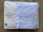 Charmeuse White Satin Sheet Set by Scent-Sation Queen New