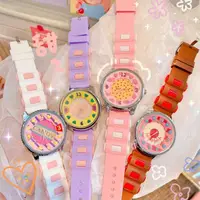 在飛比找樂天市場購物網優惠-兒童手錶《ins創意學生手錶女小清新少女心粉嫩日韓系可愛腕表