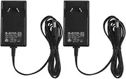 2-Pack AC to DC 24V 1A Power Supply Adapter, Plug 5.5mm x 2.1mm