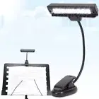 With 10 Lights Music Stand Light Black Music Sheet Lamp Piano Lamp Bedroom