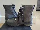 NIB Sorel Lennox Lace Quarry Grill Size 6 Womens Waterproof Boots
