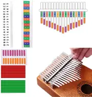 2Set Kalimba Thumb Piano Note Stickers for Beginner Learner Musical Gift - Kalim