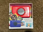 NEW Zink Polaroid Snap Instant Print Digital Camera, Red