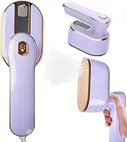 Garment Steamer lron, Upgrade Portable Mini Ironing Machine, 180°Rotatable Handheld Steam Iron, Foldable Travel Garment Steamer For Fabric Clothes,Good for Home and Travel