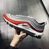 在飛比找Yahoo!奇摩拍賣優惠-(smart) NIKE AIR MAX 97銀紅 漆皮 子