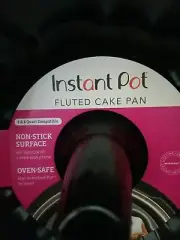 Instant Pot Fluted Cake Pan 7 Inch
