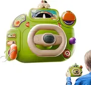 Steering Wheel Toy for Car Seat,Simulated Driving Controller - Driving Game Pretend Controller for Kids Youth Family Boys Girls Friends