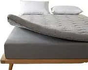 Japanese Futon Floor Mattress，Full Size, Thicken Roll Up Mattress Tatami Mat Sleeping Pad, Floor Bed for Adult Boys Girls, Dormitory Mattress Pad, Foldable/Portable(150x200cm)