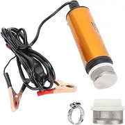Portable Mini 12V 51mm DC 30L Min Electric Submersible Pump with Good Sealing Performance, Compact Design for Kerosene Water, Oil Transfer Pump