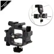NEW Flashpoint Triple Shoe Mount Metal Bracket with Umbrella Hole