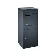 Sandleford Black Free Standing Parcel Box