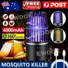Electric Fly Trap Insect Bug Killer Lamp LED Mosquito Zapper Catcher UV AU