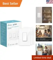 Smart Light Switch with App Control & Scheduling, Works Seamlessly with Alexa