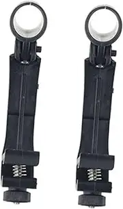 NULYLU 2pcs Adjustable Shockproof Drum Microphone Clips Mount for Standard Microphones for Drums and Percussion Instruments Durable and Stable Design