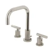 Kingston Brass FSC89.KNL Convergent 1.2 GPM Widespread Bathroom - Nickel