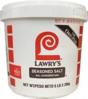 McCormick Lawry's All Purpose Seasoned Salt 5LB Bucket No MSG Added