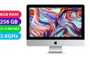 Apple iMac 21.5" 2019 4K (i3 3.6Ghz, 8GB RAM, 256GB) - Refurbished (Excellent)