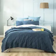 Attwood Quilted Coverlet Ink