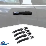 Exterior Door Handle Cover Shell Smart Key Holes Trim for Jeep Grand Cherokee