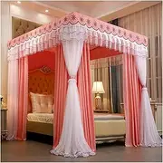 Bed Canopy Double Bed Mosquito Net, Luxury Bed Canopy for Girls Room, Princess Style Bedroom Decor (Size : 200x220x200cm)