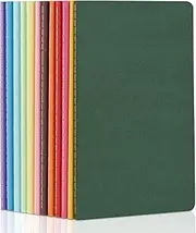 ZCZN 12 Pack A5 Notebook, Blank Notebooks Bulk for Sketching Drawing, Writing, Doodling, 60 Pages/30 Sheets