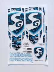 NEW 3D SG R17 HP33 LIAM ULTIMATE XTREME EMBOSSED TOP QUALITY CRICKET BAT STICKER