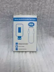 Transmitter Receiver 4 IN 1 Bluetooth 5.0 Wireless Audio 3.5mm USB Aux Adapter