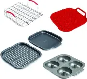 Instant Pot Official Cooking and Baking Set, Fits 6qt/10qt Vortex Air Fryer