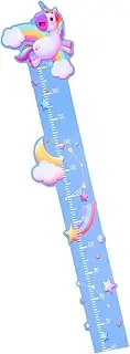 ERINGOGO 3pcs Height Sticker Wall Decals Hanger Stickers Puffy Storage Neon Poster LED Light Strip LED Light Bar Shelves Ruler Corner Boy Room Basket Decor Door Storage PVC