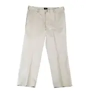 Dockers D3 classic fit khaki chino pants men's 42x32 beige preppy retro NEW