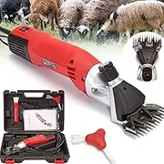 Sheep Shears Electric 900W - 6 Speed Blade Adjustment -13 Straight Teeth-Wire Length 5m, for Alpaca/Sheep Shearing