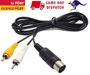 AV CABLE Video Lead for Sega Mega Drive 1 / Genesis / Master System 1