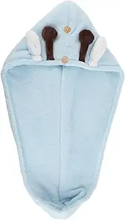 LALADEFIEE Double Layer Hair Drying Cap Fast Drying Towel for Care for Quick Absorption Portable Bath Supplies