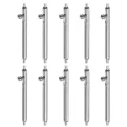 10pcs Quick Release Spring Bar 18mm Width 1.5mm Dia Stainless Steel Watch Pins