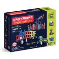 在飛比找momo購物網優惠-【Magformers】磁性建構片-炫彩奇蹟258片裝(贈迷