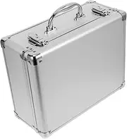 Zerodeko Aluminum Alloy Toolbox Tool Bag Organizer Rolling Tool Case Metal Case