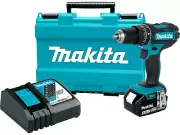 Vintage / MAKITA XPH102 HAMMER-DRIVER-DRILL 18V 1BA