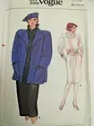 Jacket Chemise Dress Size 14 16 18 VOGUE 9076 Sewing Pattern Very Easy UC VTG