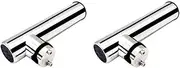 domoi 2 Pack Boat Fishing Rod Holder Brackets 316 Stainless Steel Rod Holder for Rails 18-26mm Sail Boat Parts
