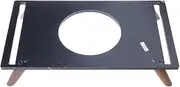 Portable Speakers Stand, Acrylic Desk Organizers with Antislip Wood Feet for Authentics 200 300 Speakers