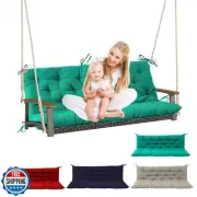 Outdoor Swing Cushions, 60inch Waterproof Three Seat Swing Replacement Cushio